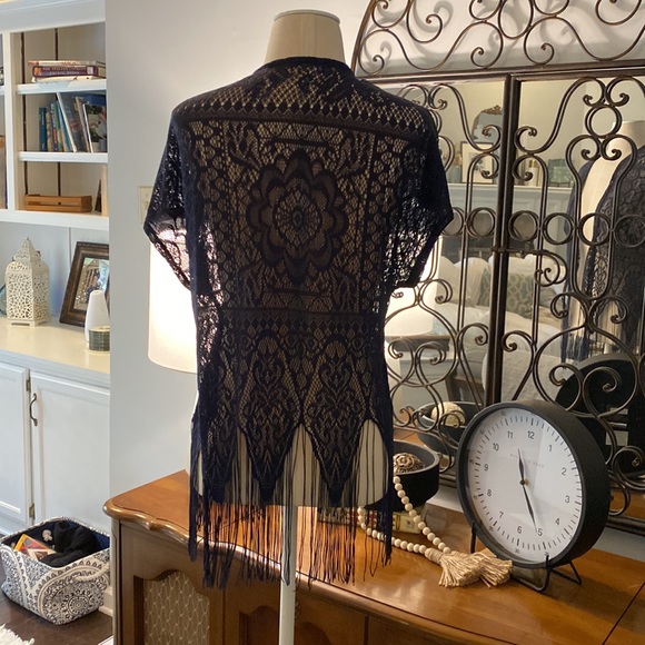 ❤️Maurices Bohemian Cardigan Navy Blue Size Small - Picture 4 of 7